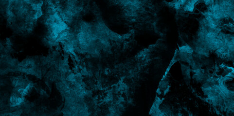 Abstract black and blue fantasy watercolor background. Textured sky Smoke. Old vintage retro blue background texture. blue texture decorative Venetian stucco. Old vintage retro blue background. 