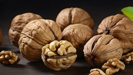 walnuts and nutcracker