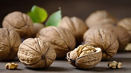 walnuts and nutcracker