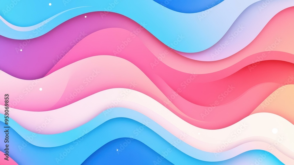Poster a captivating blend of gradient and grain, this abstract background features vibrant textures in a m