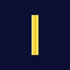 luxury i latter logo design