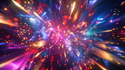 Fototapeta premium Firework display wallpaper