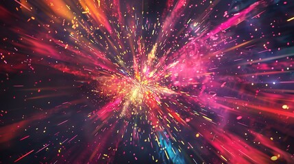 Fototapeta premium Firework display wallpaper