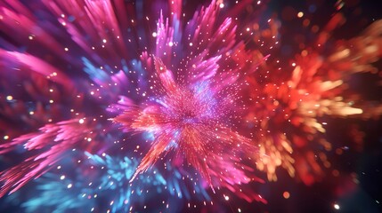 Fototapeta premium Firework display wallpaper