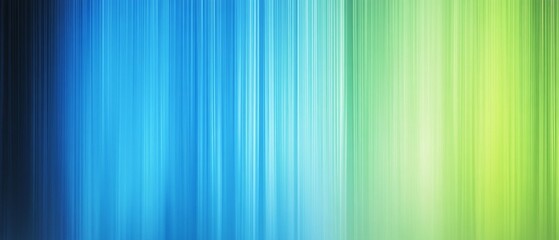 Obraz premium Blue and Green Gradient with Vertical Lines