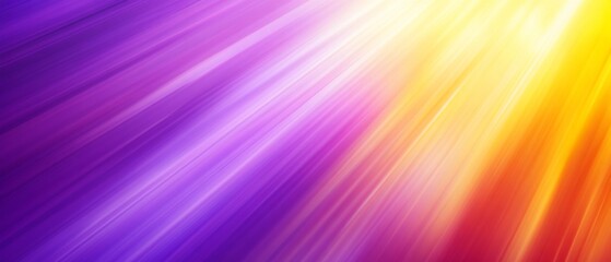 Obraz premium Blurred Purple and Yellow Gradient with Sun Rays