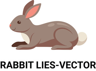 illustration of a Vector art rabbit