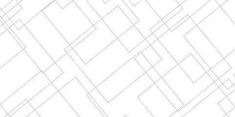 Abstract background with minimal tech lines and white light grey seamless business, Abstract white and gray square technology lines background.