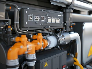 A realistic 3D render of a flyer for discounted fuel system cleaning