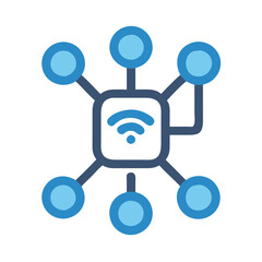 Smart Devices and IoT Technology Icons - Smart Devices and IoT