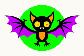 Helloween icon  line art Vector Art Illustration with white background