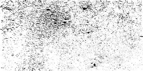 Vector grunge overlay texture. Black and white background. Abstract monochrome image includes a faded effect in dark tones