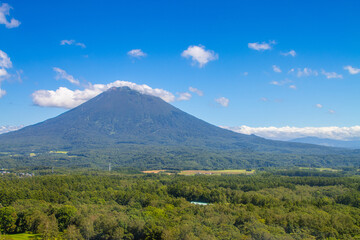 北海道ニセコの羊蹄山