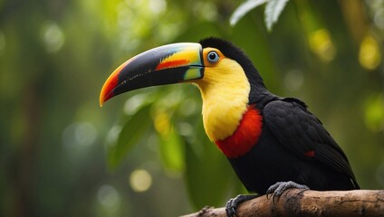 Fototapeta premium toucan on a branch