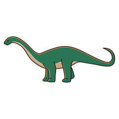 アパトサウルスのイラスト