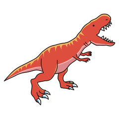 ティラノサウルスのイラスト