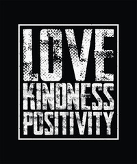 Fototapeta premium Kindness T-shirt Design, Kindness Day