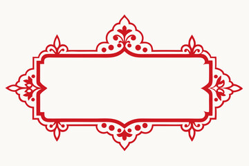  Border design vector illustration 