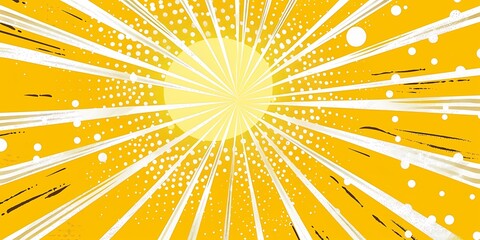 Exploding star burst texture japanese radius cartoon pattern abstract 