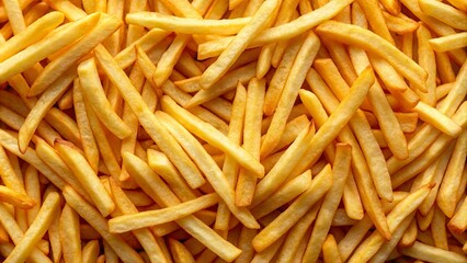 Fototapeta premium French fries graphic wallpaper perfect for food snack or fast meal concept. Copyspace available