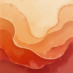 Obraz premium abstract liquid gradient background in warm tones with grainy texture