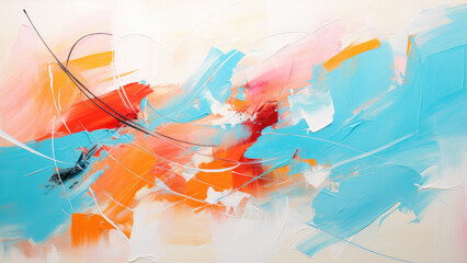 Colorful abstract painting background texture design surface