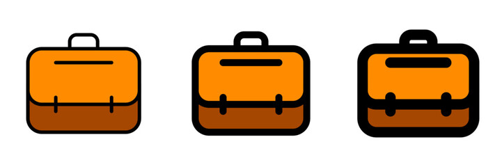 Editable briefcase, portfolio, business, work, office, job investment, bag, suitcase vector icon. Part of a big icon set family. Perfect for web and app interfaces, presentations, infographics, etc