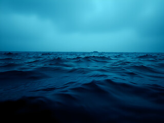 Deep sea background with mysterious tones