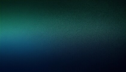 Obraz premium Noise Effect on Dark Green-Blue Gradient Banner 