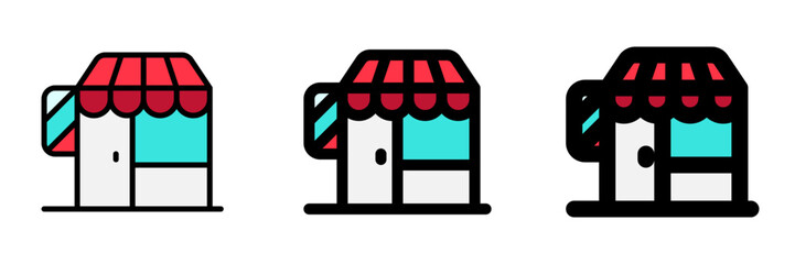 Editable barbershop vector icon. Barbershop, lifestyle, grooming. Part of a big icon set family. Perfect for web and app interfaces, presentations, infographics, etc