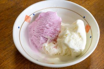 とても美味しい日本のアイスクリーム