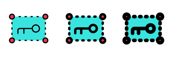 Editable keyword data vector icon. SEO, marketing, business. Part of a big icon set family. Perfect for web and app interfaces, presentations, infographics, etc