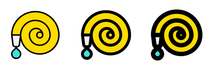 Editable garden hose vector icon. Gardening, landscaping, horticulture. Part of a big icon set family. Perfect for web and app interfaces, presentations, infographics, etc
