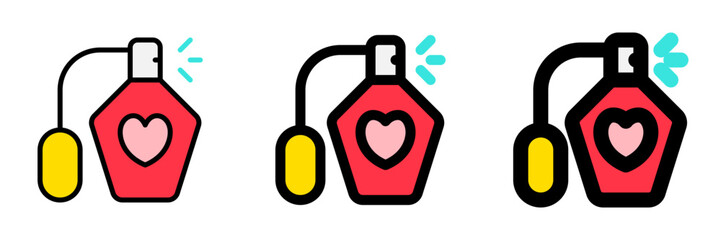 Editable perfume vector icon. Cosmetics, makeup, skincare, beauty. Part of a big icon set family. Perfect for web and app interfaces, presentations, infographics, etc