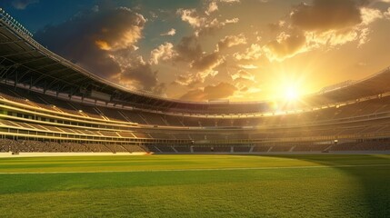 Stadium Sunset