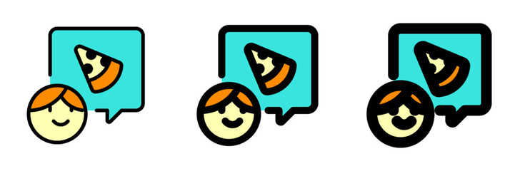 Editable hungry, craving vector icon. Part of a big icon set family. Perfect for web and app interfaces, presentations, infographics, etc