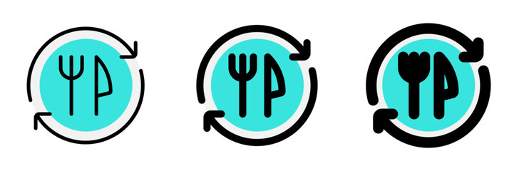 Editable food processing, processing order vector icon. Part of a big icon set family. Perfect for web and app interfaces, presentations, infographics, etc