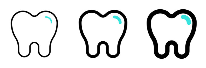 Editable molar, premolar, tooth vector icon. Dentistry, healthcare, medical. Part of a big icon set family. Perfect for web and app interfaces, presentations, infographics, etc