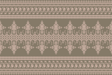 Motifs African boho paisley Floral Ikat pattern embroidery border. Ethnic ikat floral Ethnic Indian Pattern Ikat pattern Ethnic Pattern.Border indian floral Aztec embroidery border seamless patterns.