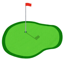 golf course green