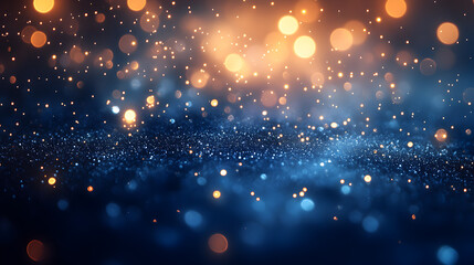 Festlicher Hintergrund mit Bokeh, made by AI