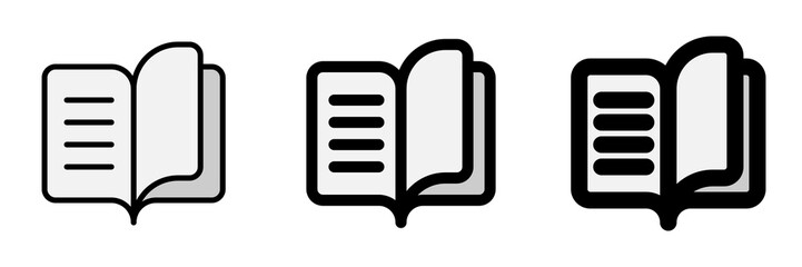 Editable flip next page vector icon. Part of a big icon set family. Perfect for web and app interfaces, presentations, infographics, etc