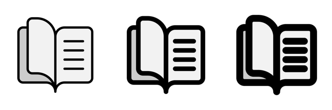 Editable flip previous page vector icon. Part of a big icon set family. Perfect for web and app interfaces, presentations, infographics, etc