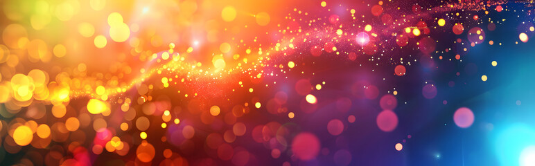 The modern and visually appealing touch to digital art and design with bokeh in background