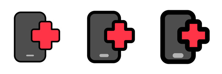 Editable medical app vector icon. Part of a big icon set family. Perfect for web and app interfaces, presentations, infographics, etc