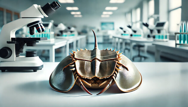 カブトガニのクローズアップ5