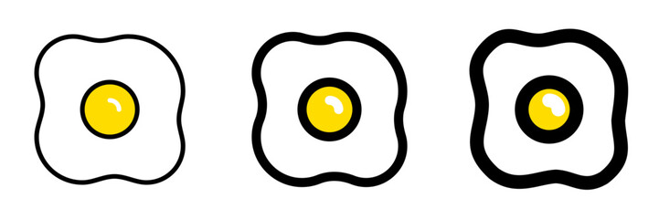 Editable omelet, fried egg vector icon. Part of a big icon set family. Perfect for web and app interfaces, presentations, infographics, etc