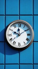 Old clock showing time passing