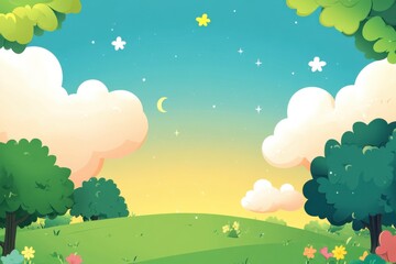 kiddies background design