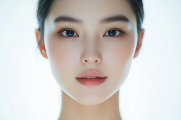 Close up portrait of a woman